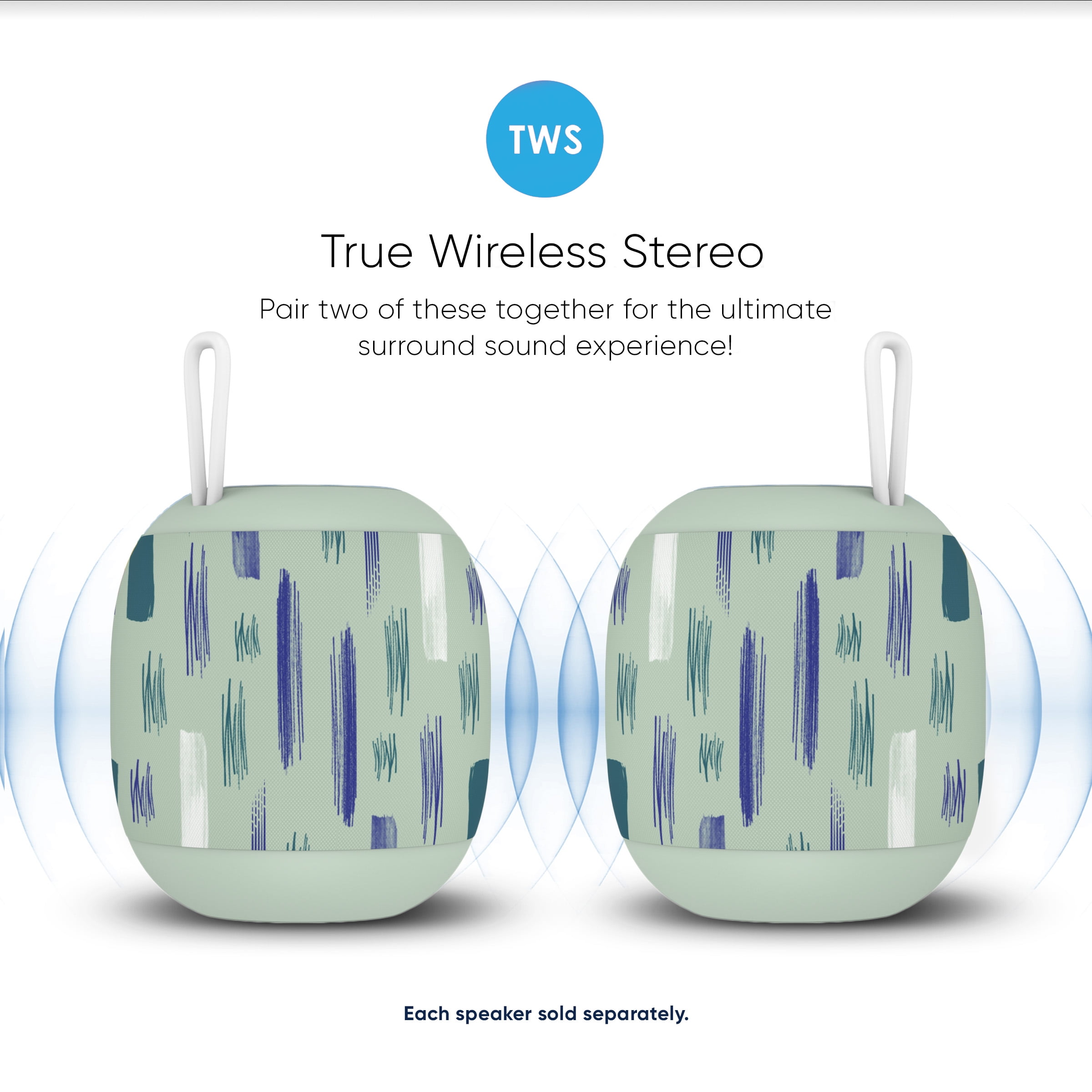onn. Portable Bluetooth Speaker