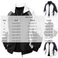 thumbnail image 3 of IROINNID Men's Color Block Zip Up Track Jacket Turndown Collar Raglan Sleeve Lightweight Casual Sportswear Outdoor Windbreaker Top with Zipper Side Pockets, 3 of 5