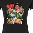 thumbnail image 3 of ELF - Christmas Merch Tee - Juniors Fitted Graphic T-Shirt, 3 of 5