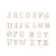 thumbnail image 1 of Alfabeto de madera Tablero ocupado Material de bricolaje Juguete Juguete sensorial 26 piezas Letras Abc Educación temprana para, 1 of 6