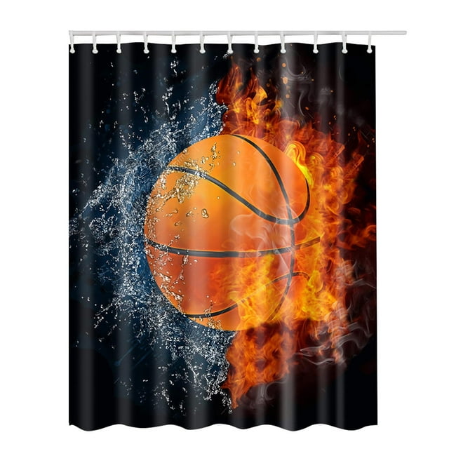 Rideaux de Douche en Tissu pour Salle de Bain Motifs Variés Rideau de Douche Rideau de Douche pour Salle de Bain Impression Numérique Rideau de Douche en Polyester