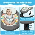 Baby Swing for Infants, Electric Bluetooth Baby Rocker, 5 Sway Speeds ...