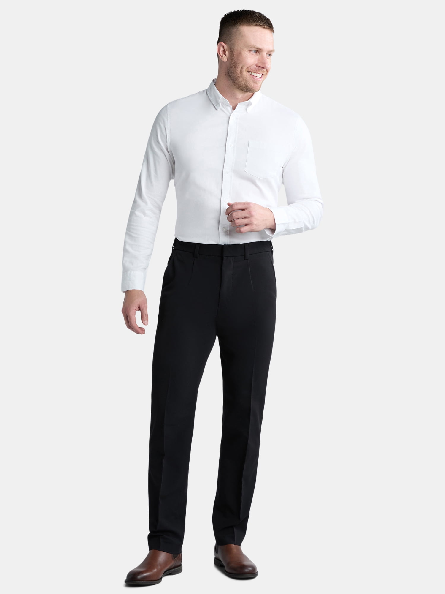 George Men's COMFORT DRESS PANT