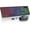 Black, variant on Wireless Keyboard and Mouse Combo, RGB Backlit, Rechargeable & Light Up Letters, Full-Size, 2.4GHz Quiet Keyboard Set (Black)