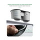 thumbnail image 4 of Inserto de portavasos de consola central Yashi para Model Y y Model 3 2021-2023 color gris, 4 of 5
