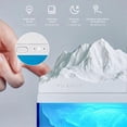 thumbnail image 2 of Glacier Night Light Wireless Speaker with Aromas Stylish Stereo Surround Bass Music Box Gift for Birthday, 2 of 5