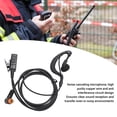 thumbnail image 3 of Push To Talk Microphone Headset, Stable Connection Earhook G Shape Earpiece Flexible  for SL7500 SL400 SL4000 SL7550, 3 of 7