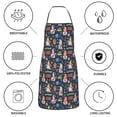 thumbnail image 6 of Sikiie Garden Gnomes Aprons for Kitchen Cooking Aprons, Chef Apron for Men Women Chef, 6 of 7