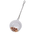 thumbnail image 1 of maskred Parrot Hanging Foraging Ball Toy Intelligent Chew Training Feeding Tool Forage Chain Bell Acrylic Food Feeder Stand Hens 9cm 1Set, 1 of 6