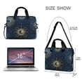 thumbnail image 3 of 16" Laptop Briefcase for Work Travel Laptop Shoulder Bag Carrying Handbag Laptop Case Mysterious Celestial Pattern, 3 of 8