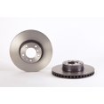 thumbnail image 1 of Par de Discos Ventilados BREMBO 740I 1998 al 2001 BMW 4.4L V8 Delanteros, 1 of 5