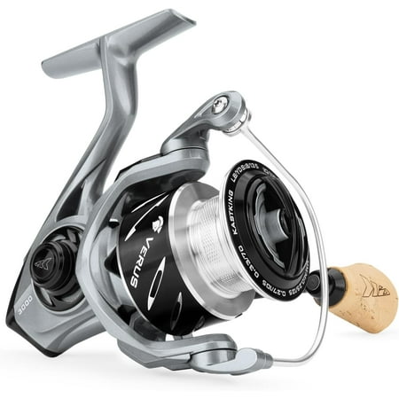 KastKing Spinning Fishing Reel Ultra Lightweight 6.8oz Spinning Reel Aerodynamic Reel Rotor 6.2:1 Gear Ratio-Verus