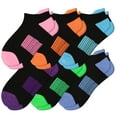 thumbnail image 6 of EALLCO Womens Ankle Socks Low Cut Socks Cushioned Athletic Running Socks for Women 6 Pairs, 6 of 6