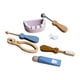 thumbnail image 2 of 6x Wooden Doctor Role Play Cartoon Brushing Toys for Preschool Holiday Gift, 2 of 9