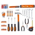thumbnail image 2 of CARTMAN 152-Piece Tool Set General Hand Tool Kit with Plastic Toolbox Storage Case Automotive Wrench Sets Orange, 2 of 6