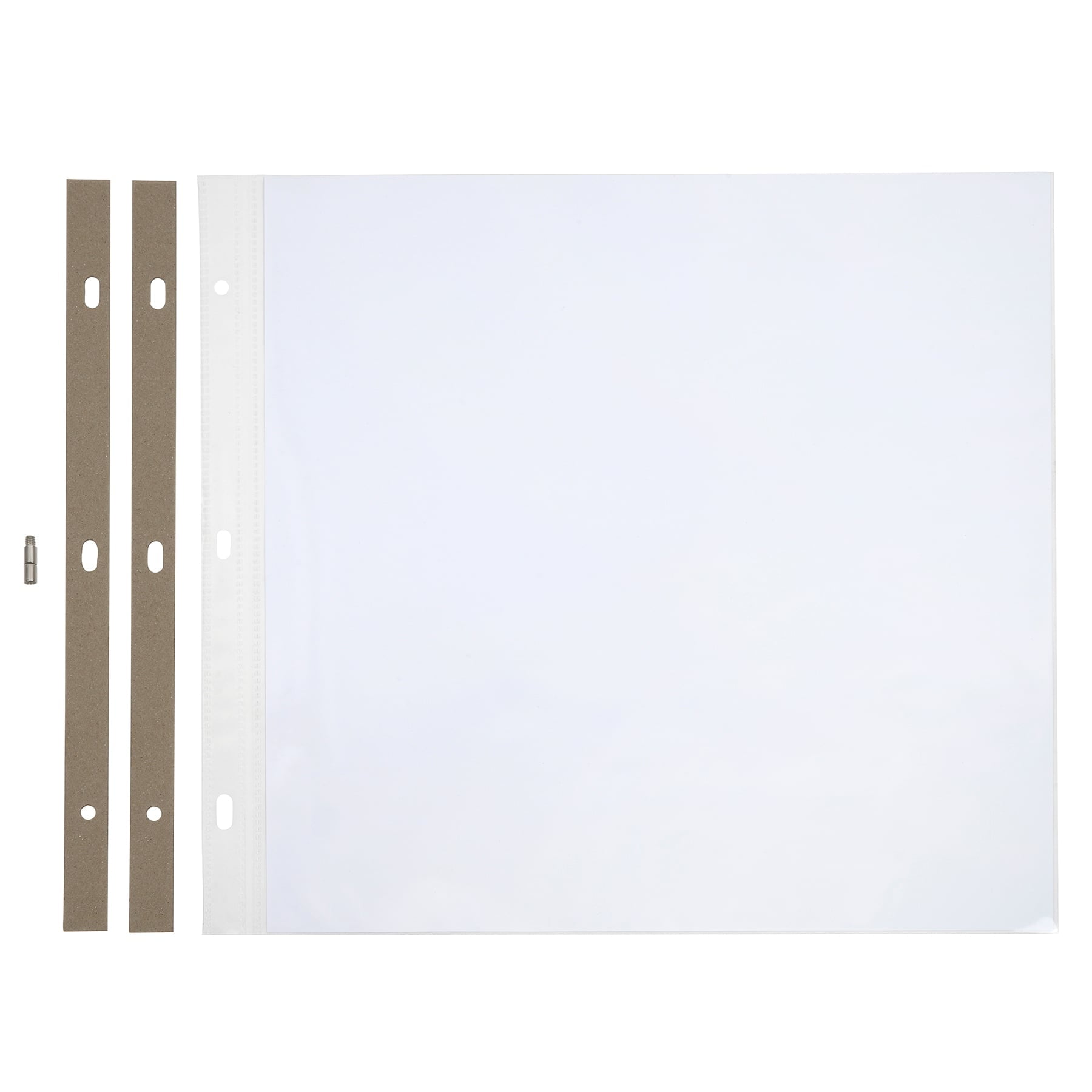 White Bonded Leather 12 x 12 Scrapbook by Dalee Book