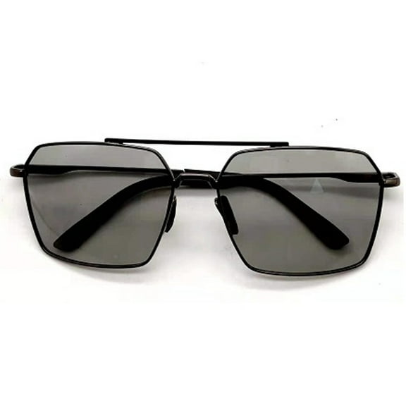 Black-framed toad glasses, day and night color-changing sunglasses, made of alloy and TAC - style:style1;