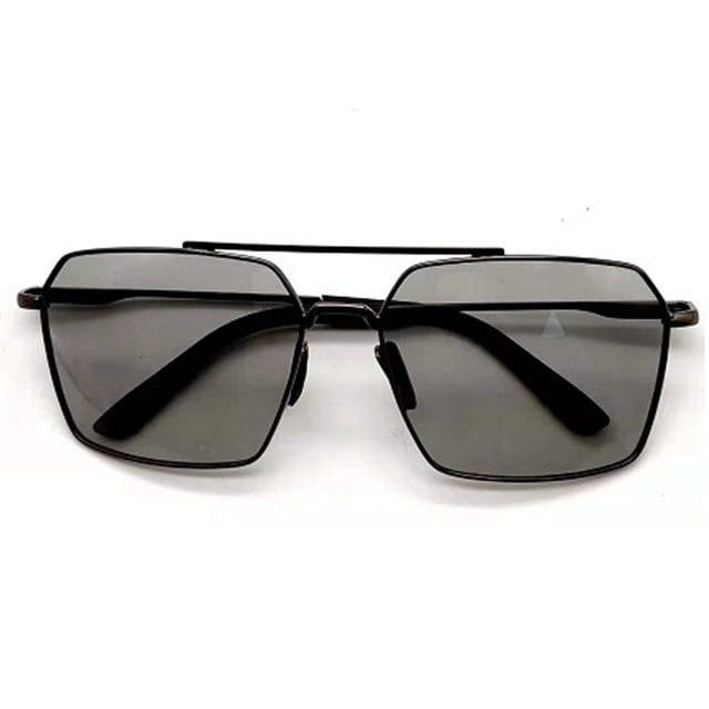 Gafas de sapo con montura negra, gafas de sol que cambian de color de día y de noche, fabricadas en aleación y TAC