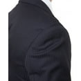 thumbnail image 4 of Vincenzi 2 Button Men's V83871 Modern Fit Suit- Navy Tonal Stripes - 50 Regular, 4 of 4