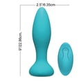 thumbnail image 3 of Doc Johnson A-Play Rimmer Expérientiel Rechargeable Silicone Prise Anale, Turquoise, 3 of 3