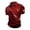 A-Red1845, variant on Wxolcjlv Canada Flag Graphic Short Sleeve Polo Shirt For Men Social Occasion Polos