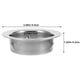 thumbnail image 2 of unbranded De Orificio Para Calentador De Agua Y Aire Acondicionado En Inoxidable, 2 of 8