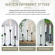 thumbnail image 5 of Taper Candle Holders Black Candlestick Set of 3 Candle Stick Long Holder for Fireplace Dining Table, 5 of 5