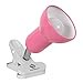 thumbnail image 3 of Sun-Rising Cilp on Light,360Â° Rotation Clip on Lamp Portable Book Reading Light,Clamp on Desk/Table/Bunk Bed/Cupboard HomeClamp Light Lighting, (Clamp Light Seven Colors for Your Choice) Pink, 3 of 4