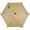 Brown, variant on Abba Patio 7.5ft Lyon Outdoor Patio Umbrella Cover Replacement w/ 6 Sturdy Ribs, Brown