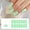 Style;3, variant on Stick On Nail Strips Full Nail Wraps Nail Stickers Nail Strips Solid Color Nail Art Decal French Nail Sticker for Girls