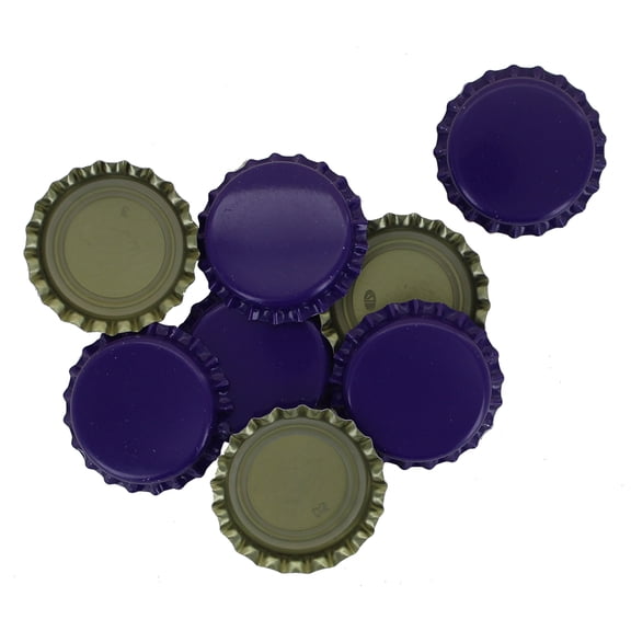 Crown Caps With Oxy-Liner - Case of 10,000 Caps Purple