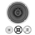 thumbnail image 1 of Jensen MS650RTL Coaxial LED Lighted Speakers, Silver - Black & White, 1 of 1