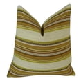 thumbnail image 1 of Plutus Camp Coussin Fait Main Algue Verte, (Double Face 18 Pouces x 18 Pouces), 1 of 2