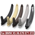 thumbnail image 2 of LHD RHD Interior Driver Door Armrest Panel Passenger Door Handle Inside Cover Trim For BMW X5 X6 E70 E71 E72 2007-2014, 2 of 7