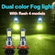 thumbnail image 2 of 24LED 3030SMD Dual Color LED Estroboscópica Lámpara Antiniebla H1 H3 Bombilla H4 H7 H11 H8 Super Brillante Coche Luces 90056 8801 DC12V huangjie unisex, 2 of 2