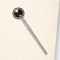thumbnail image 4 of Halloween Graveyard Silver Lace-Edged Bookmark: a Vintage Gift for Book Readers and Lovers, 4 of 5