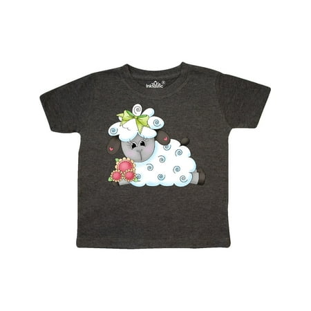 

Inktastic Little Bow Sheep Gift Toddler Boy Girl T-Shirt