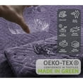thumbnail image 4 of Jessy Home 4 Pack Bath Towels Dark Purple Oversized Bath Sheet 35"x70"-600 GSM Soft Extra Large Bath Towel Set, 4 of 8