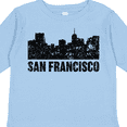 thumbnail image 4 of Inktastic San Francisco Skyline with Grunge Boys or Girls Long Sleeve Toddler T-Shirt, 4 of 5