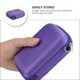 thumbnail image 4 of Shisuyan Essential Oil Carrying Storage Case Purple 1Pack 5.5x4.3in, 4 of 9