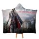 thumbnail image 1 of ASSASSIN'S CREED / LA CREED DEL ASESINO Manta Capa con Capucha Anti-Bolitas, Manta de Lana Ártica Suave, Manta Portátil de Felpa Ligera y Lujosa, Poncho para Siesta en Casa y Oficina, 100*130cm, 1 of 6