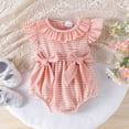 thumbnail image 2 of NOLDARES Baby Girls Birthday Party Dress Newborn Tulle Tutu Romper Bodysuit Outfit(Yellow,3-6 Months), 2 of 5
