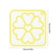 thumbnail image 3 of Mantel Individual para Mesa de Comedor, Resistente Al Calor, Antideslizante, con Portavasos, Fácil de Limpiar | Mantel Individual de Cloruro de Polivinilo, Amarillo, 10 X 10 Cm, 3 of 6