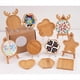 thumbnail image 2 of Juego de 7 Mini Bases de Mosaico de Madera para Manualidades, Kit de Posavasos de Mosaico de Madera de Formas Variadas para Proyectos de Vidrio Artesanales., 2 of 5