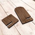 thumbnail image 6 of Tiger in the Garden Cell Phone Stand Wildlife Decor | Wood Mobile Tablet Holder Charging Station Organizer - 892096-JB, 6 of 11