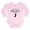 Petal Pink, variant on CafePress - Somebody In New Jersey Loves Me Body Suit - Long Sleeve Cotton Baby Bodysuit