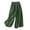 Green pants for women, variant on up to 60% off Gifts Usmixi Womens Plus Size Trousers Comfy Breathable Cotton Linen Double Layer Long Cropped Pants Casual Solid Elastic Waist Pocket Pants Black m