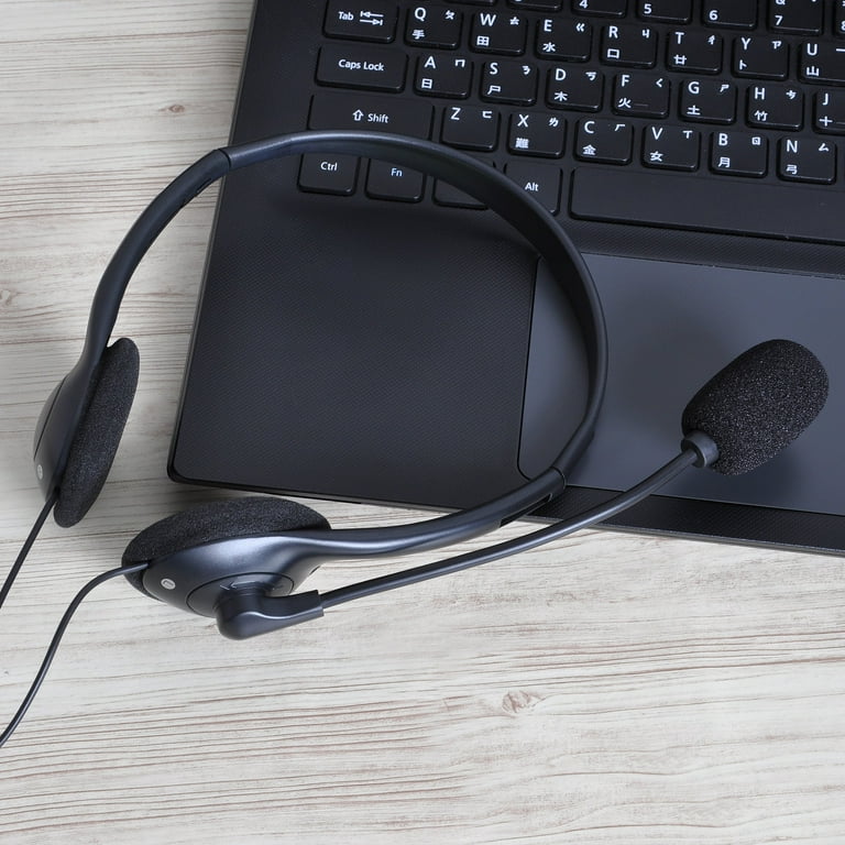 Onn Pc Headset With Boom Microphone Walmart