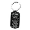 thumbnail image 1 of Bijoux en Acier Inoxydable pour Collier Militaire de Mon Fils Cadeau Lettrage en Acier Inoxydable, PENDANE, Acier Inoxydable, 1 of 1
