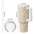 thumbnail image 4 of Pofeuu Autumn Gnomes Holding Mushroom Print 40oz Ice Bully With Handle And Straw Stainless Steel Vacuum Insulated Cup And 2 In 1 Straw Lid, 4 of 8